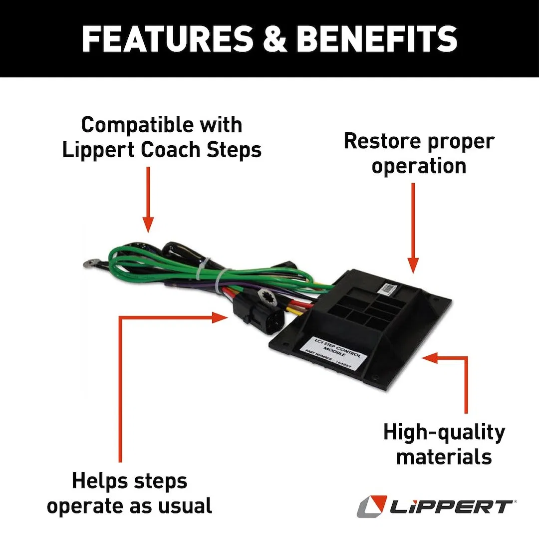 301702 – LIPPERT COMP Entry Step Control Module, Replacement Control Module For Lippert Electric Ste - view 2